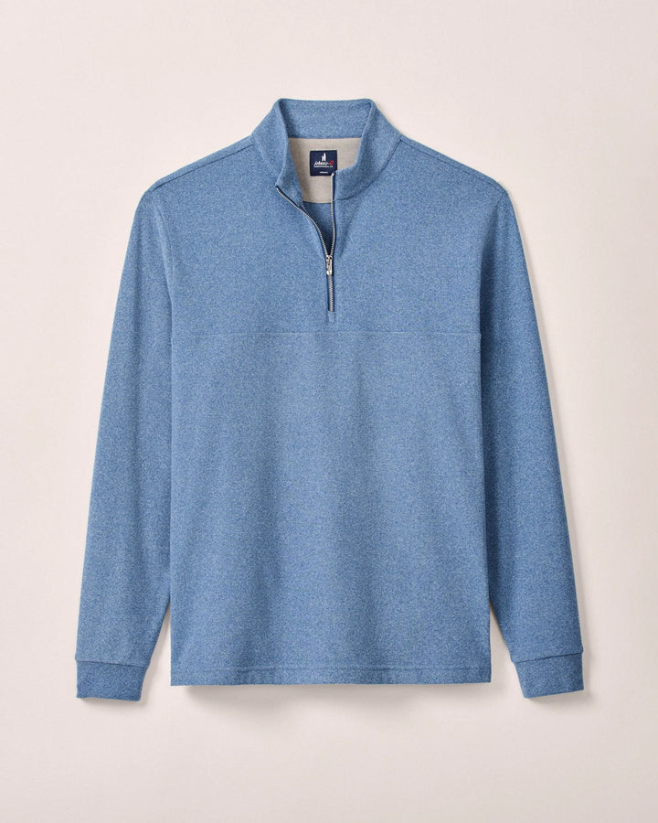 Johnnie-O Mikey Performance 1/4 Zip Pullover: Splash