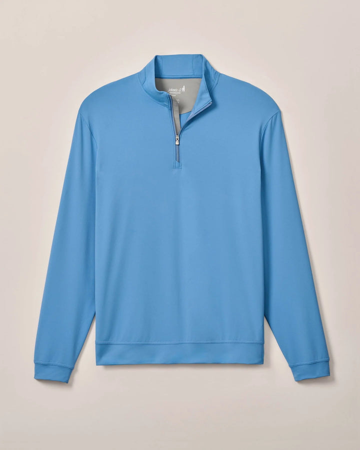 Johnnie-O Motion Performance 1/4 Zip Pullover: Tide