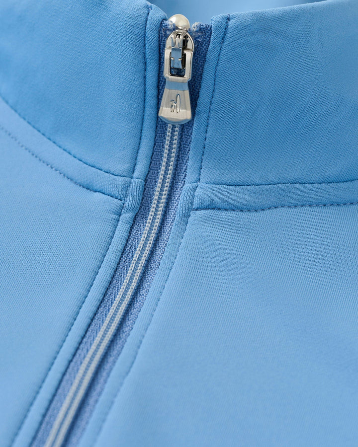Johnnie-O Motion Performance 1/4 Zip Pullover: Tide