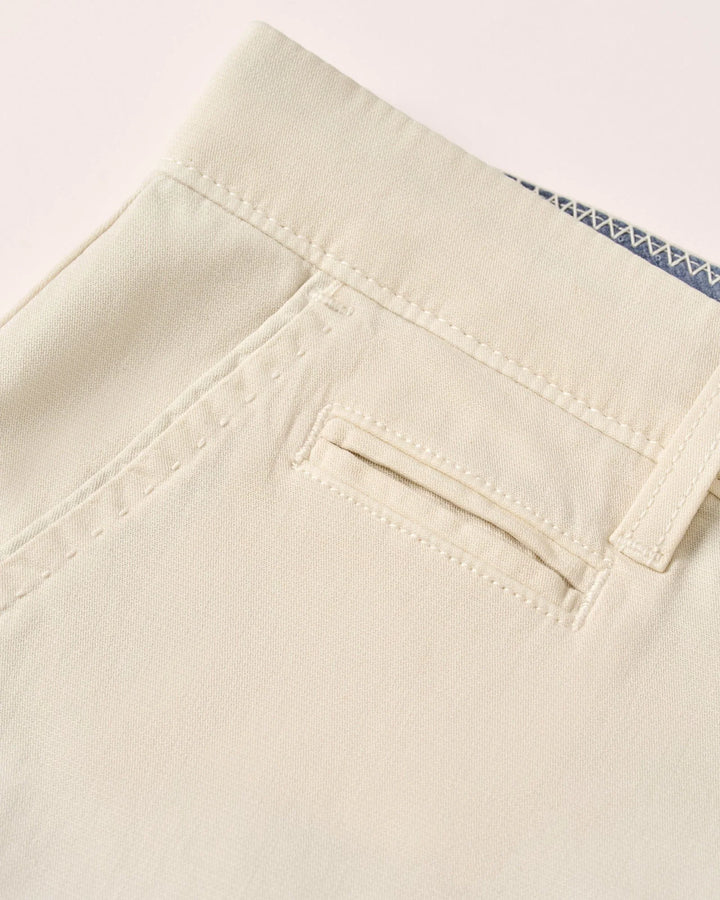 Johnnie-O Nassau 7" Cotton Blend Shorts: Stone