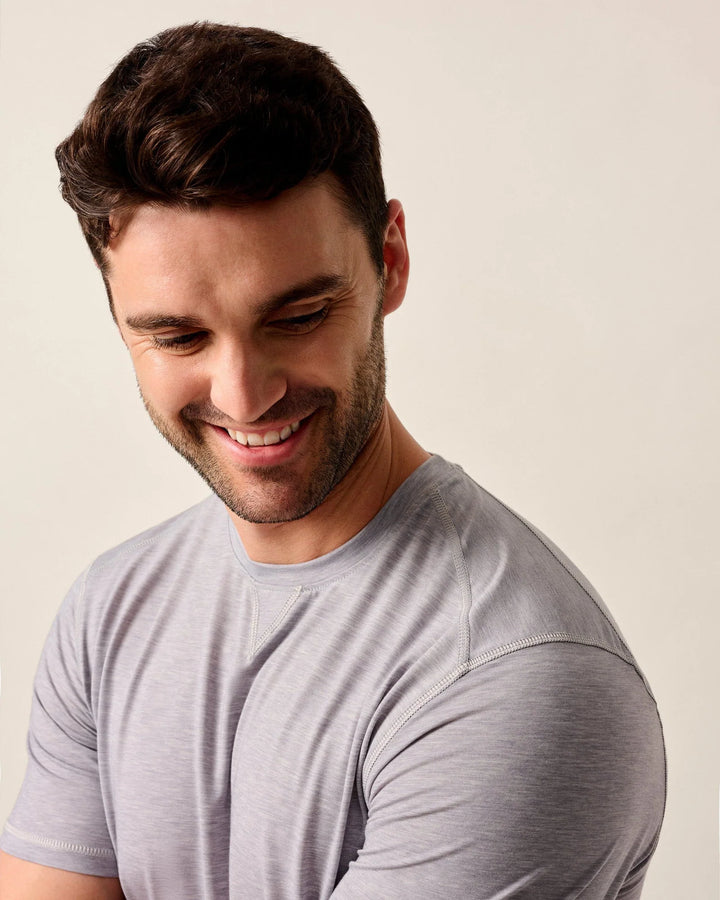 Johnnie-O The Course Performance T-Shirt: Seal