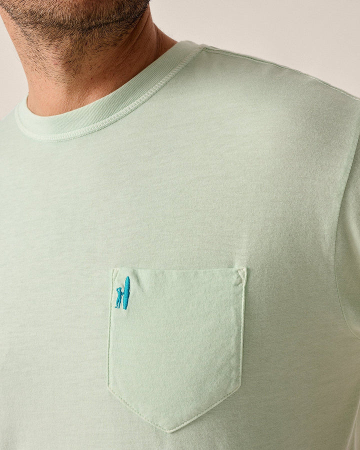 Johnnie-O Dale 2.0 Pocket T-shirt: Pistachio