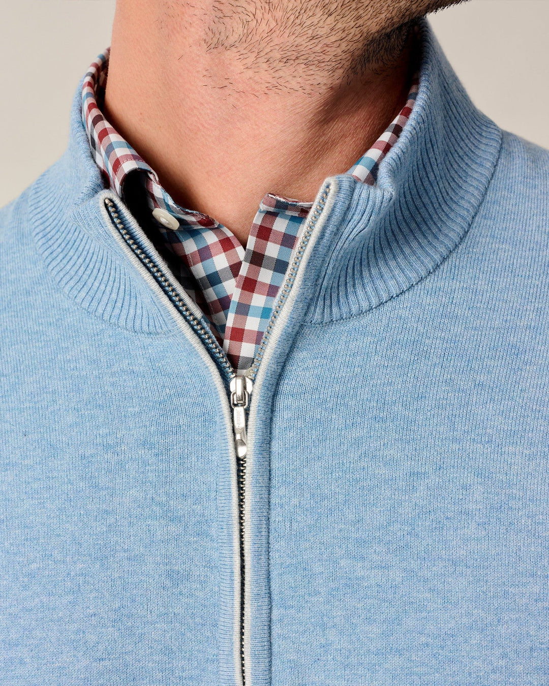 Johnnie-O Desmond 1/4 Zip Pullover: Infinity