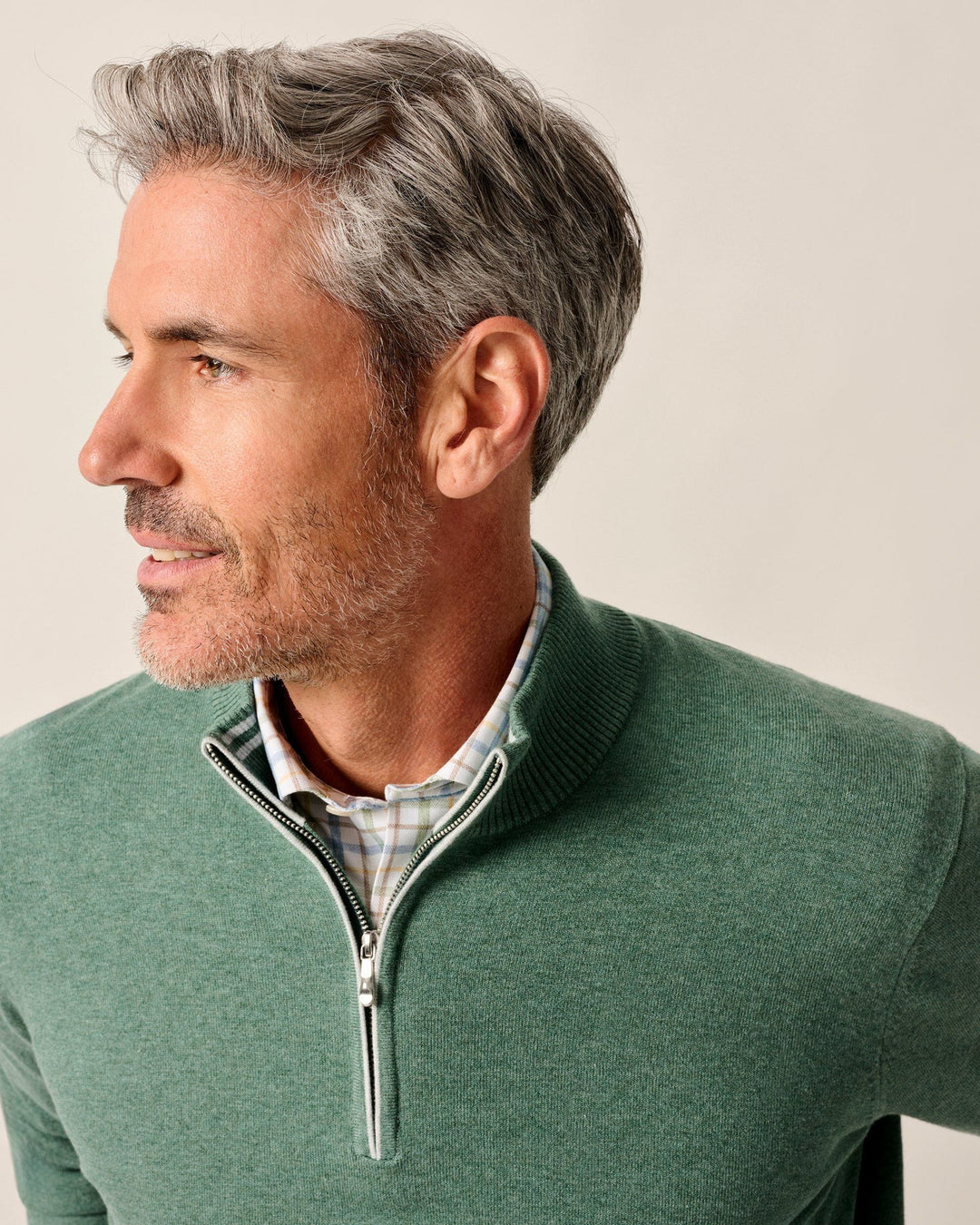 Johnnie-O Desmond 1/4 Zip Pullover: Rover