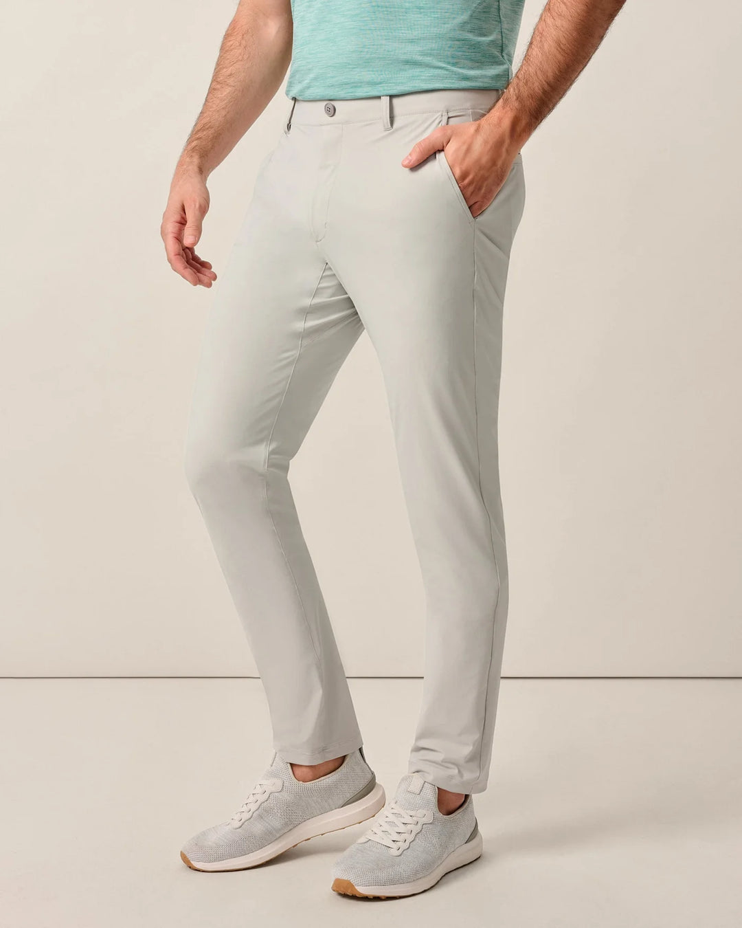 Johnnie-O Fusion Pull-On Performance Pant: Quarry