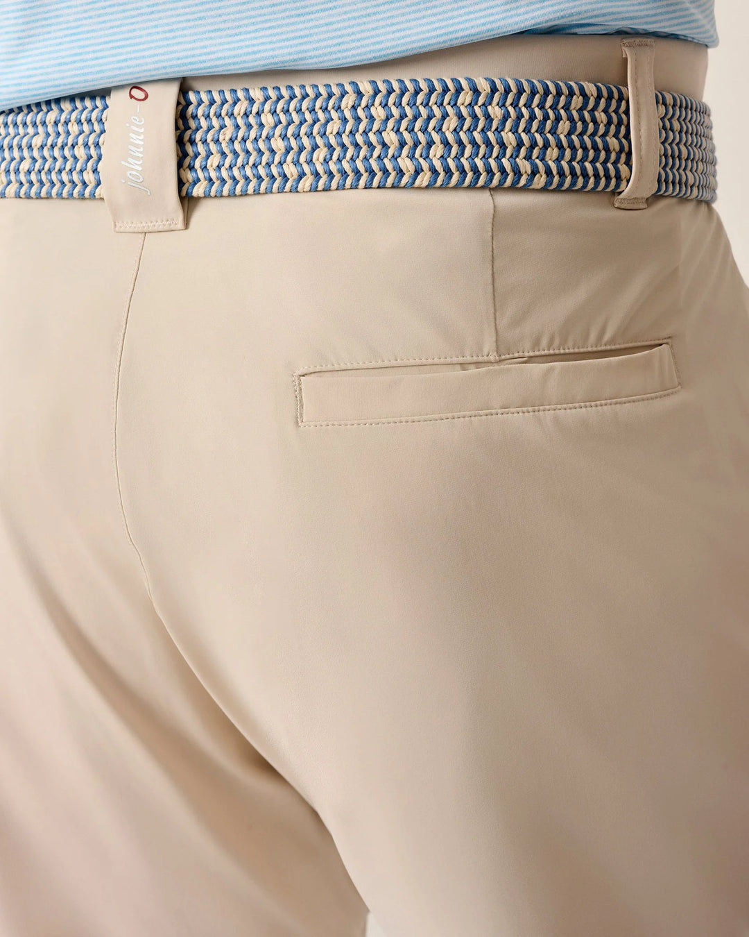 Johnnie-O Fusionn Knit Performance Pull-On Short 9": Stone