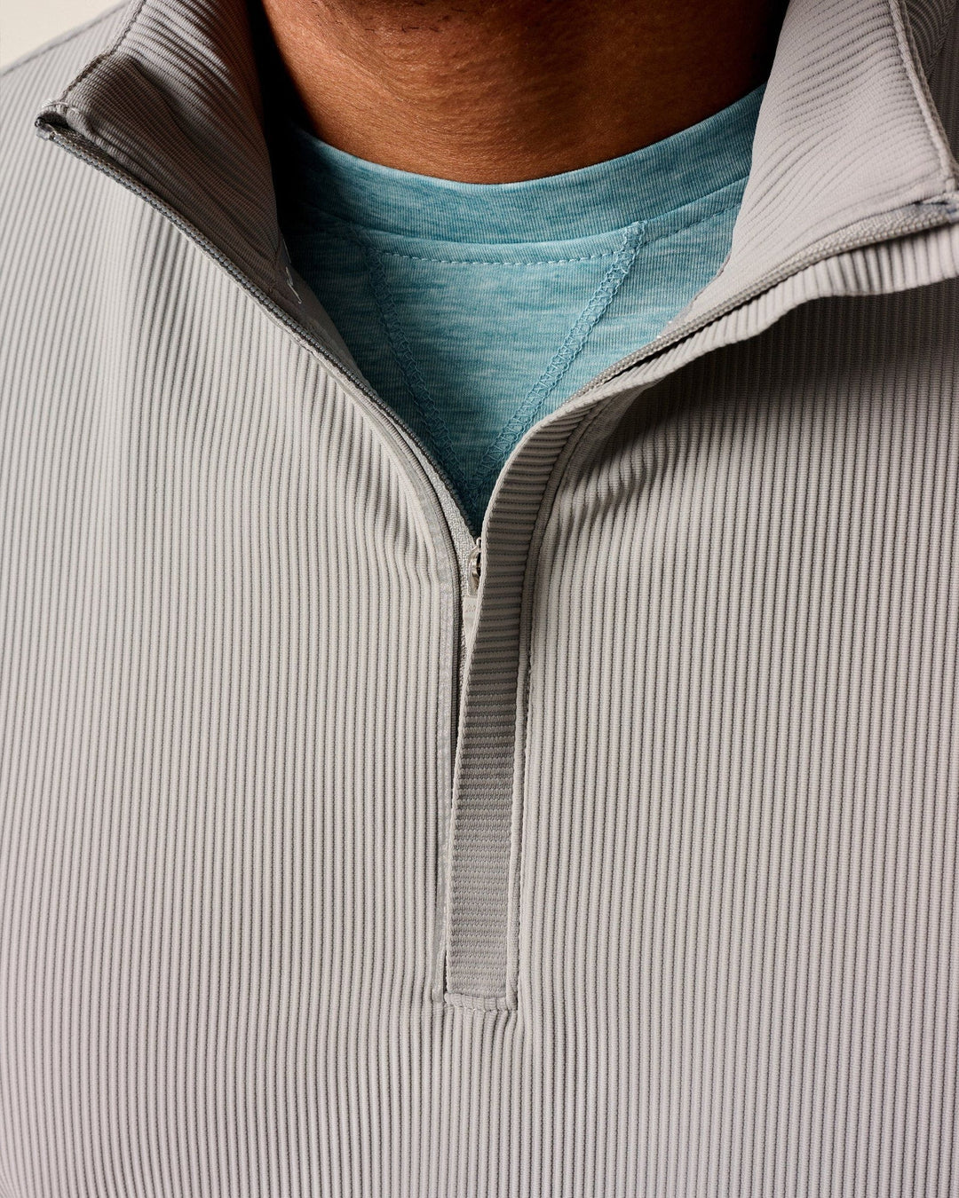 Johnnie-O Hoppin Performance 1/4-Zip Pullover: Seal