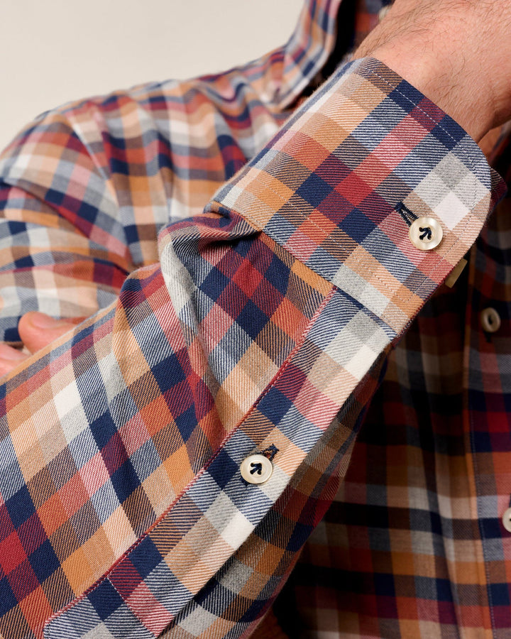 Johnnie-O Top Shelf Jonstone Button Down Shirt: Navy