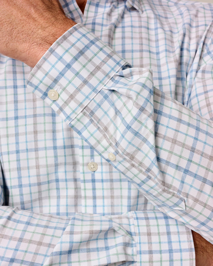 Johnnie-O Maarten Sport Shirt: Navy