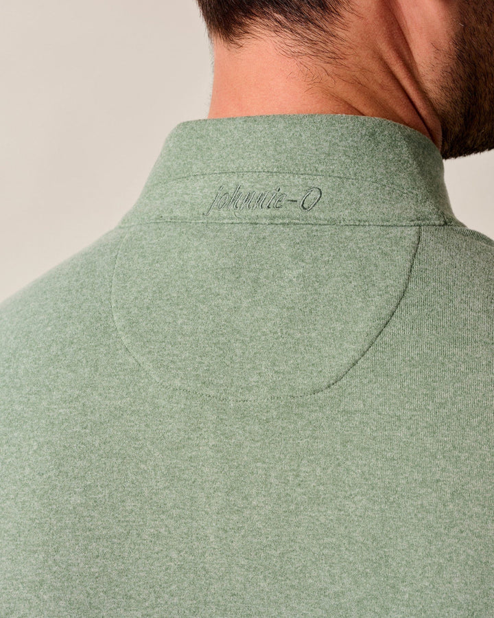 Johnnie-O Mikey Performance 1/4 Zip Pullover: Fern