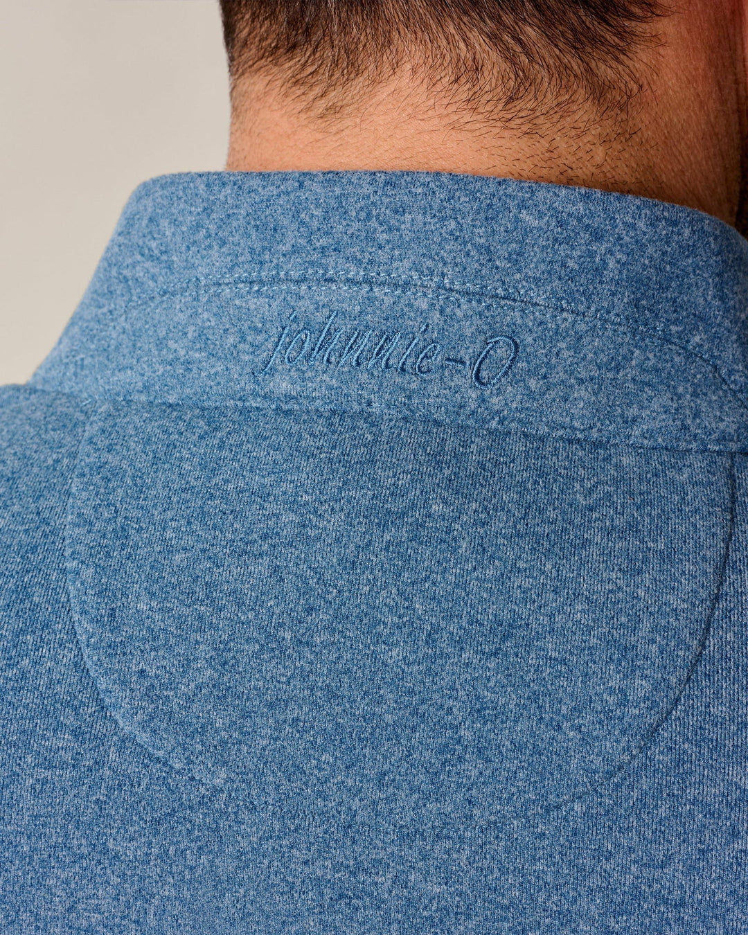 Johnnie-O Mikey Performance 1/4 Zip Pullover: Splash