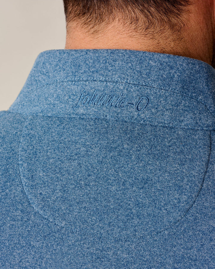 Johnnie-O Mikey Performance 1/4 Zip Pullover: Splash