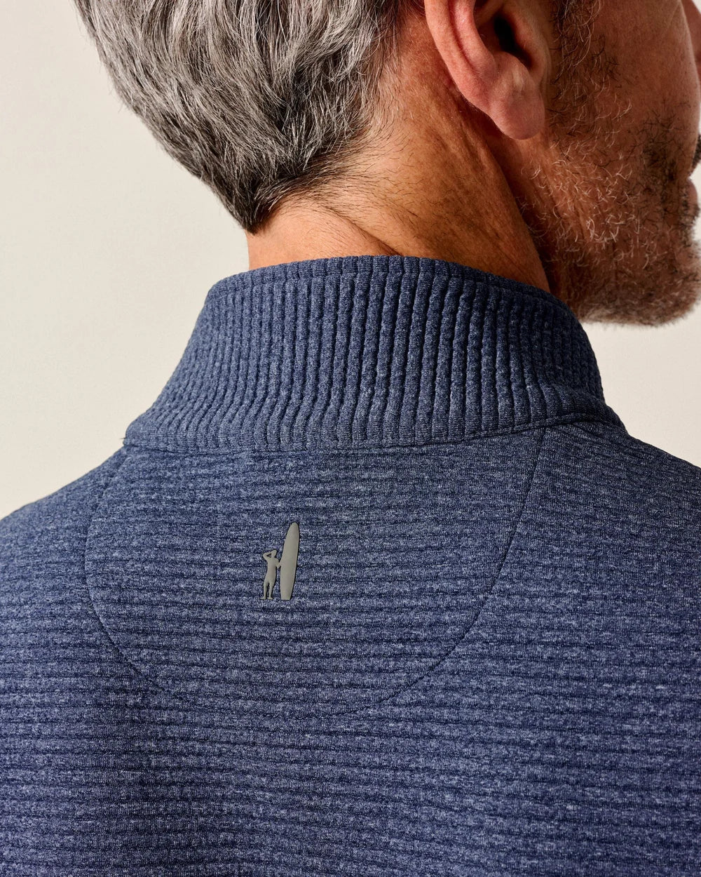 Johnnie-O Reggie Ribbed Performance Vest: Navy