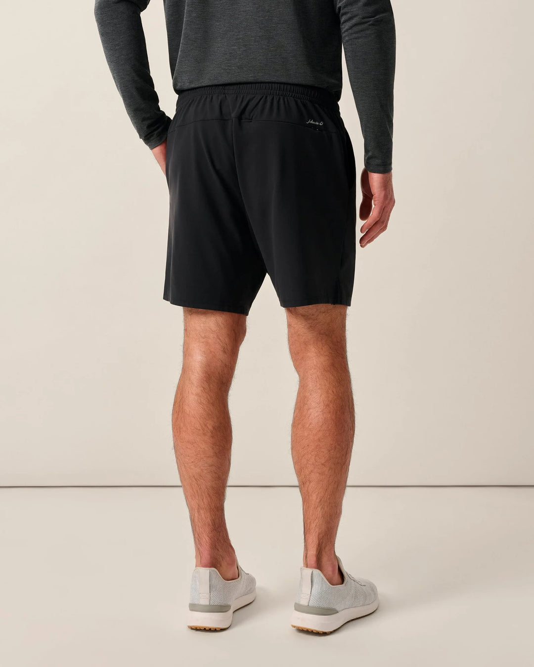 Johnnie-O Rocke Performance Shorts: Black
