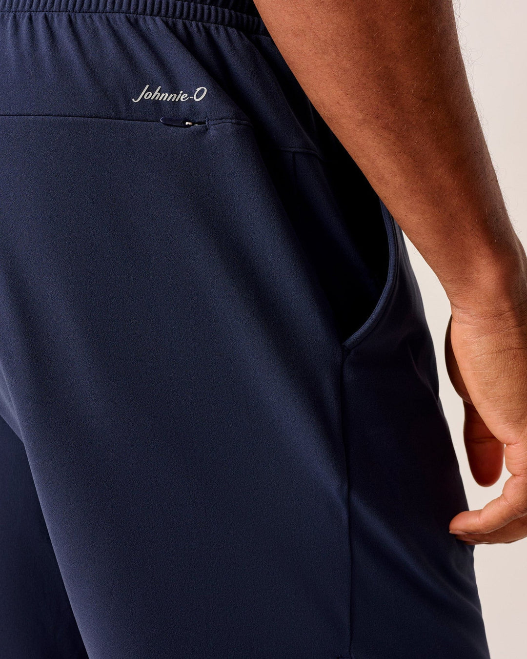 Johnnie-O Rocke Performance Shorts: Navy
