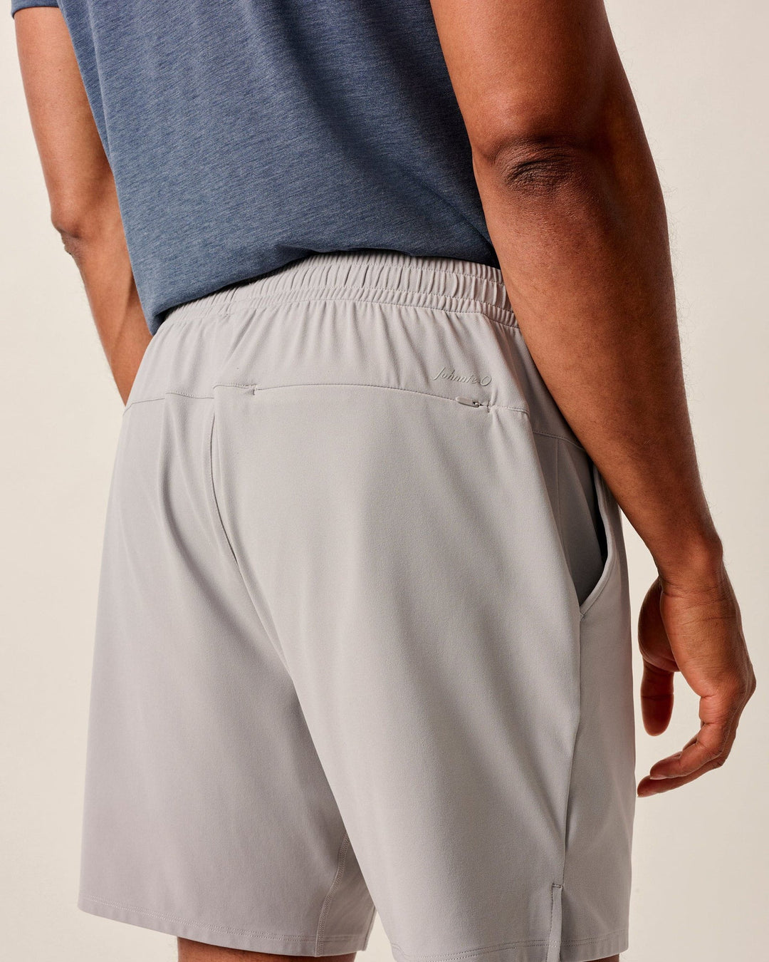 Johnnie-O Rocke Performance Shorts: Seal