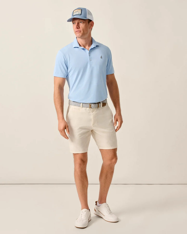 Johnnie-O Performance Mesh Polo: Stevie Solid: Kona