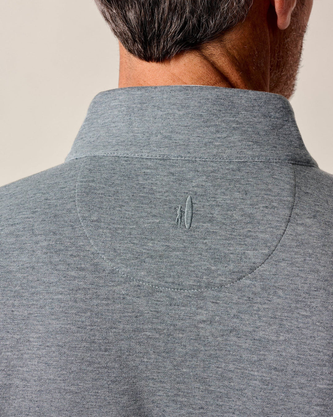 Johnnie-O Sully 1/4 Zip Pullover: Thunder