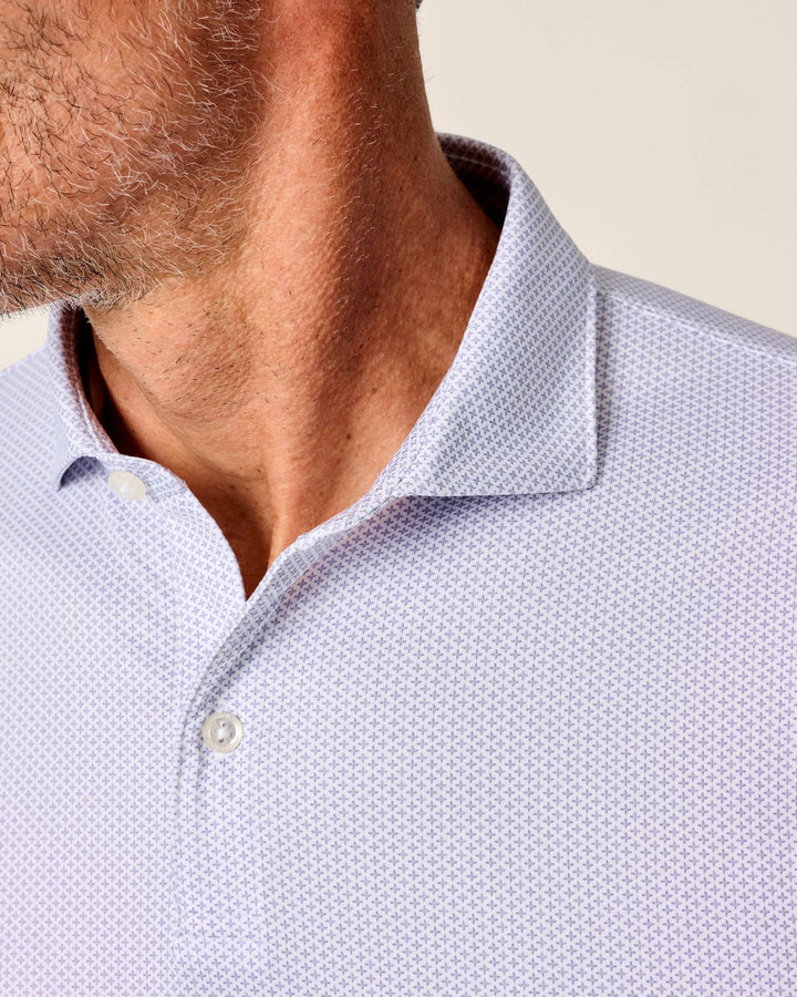Johnnie-O Teo Performance Polo: Verbena