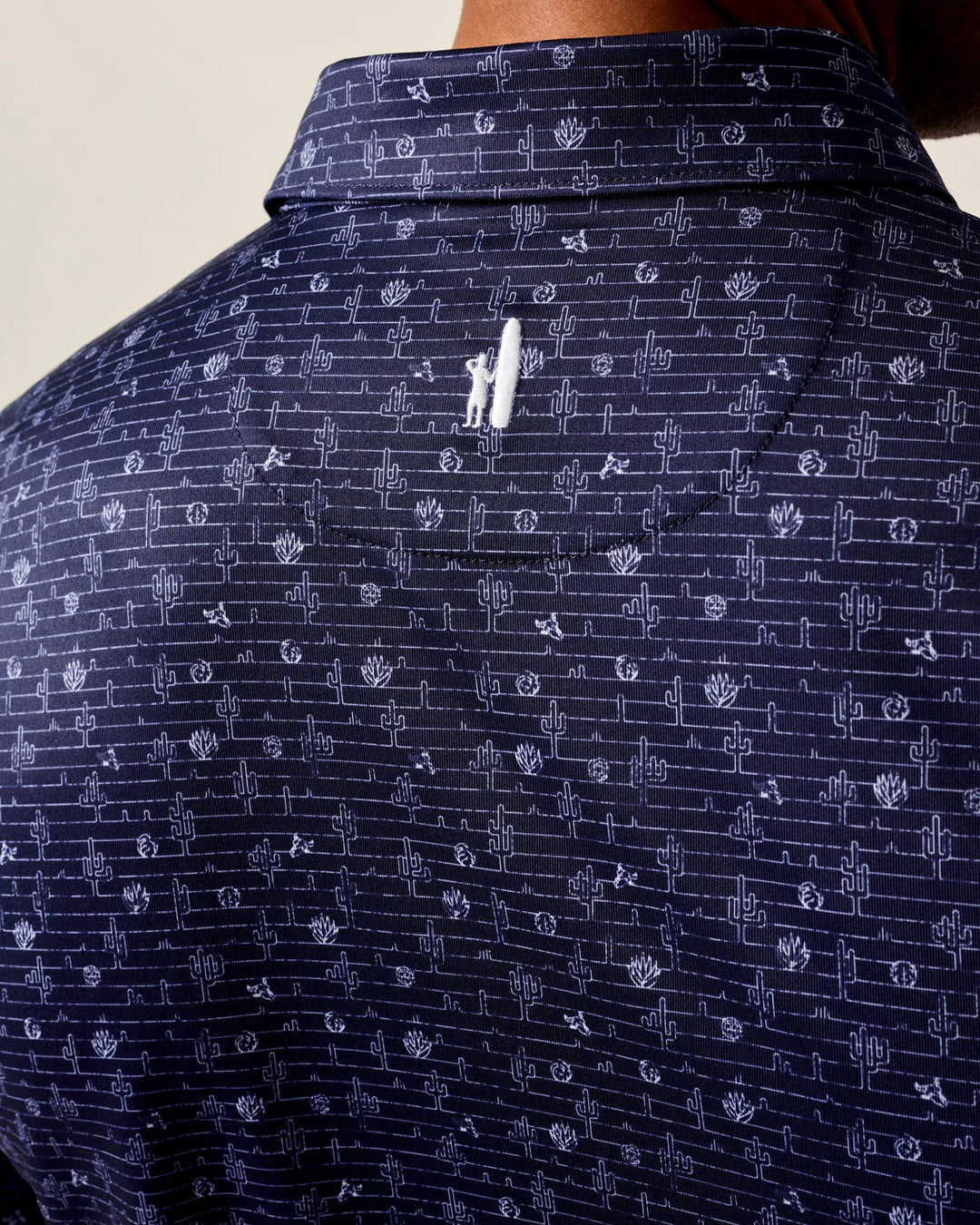 Johnnie-O Perfomance Tumbleweed Polo: Navy