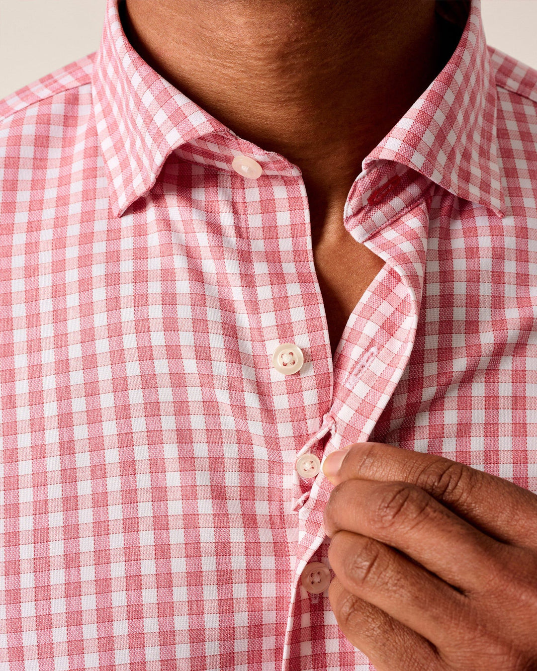 Johnnie-O Performance Button Up Shirt - Westwood: Lobster