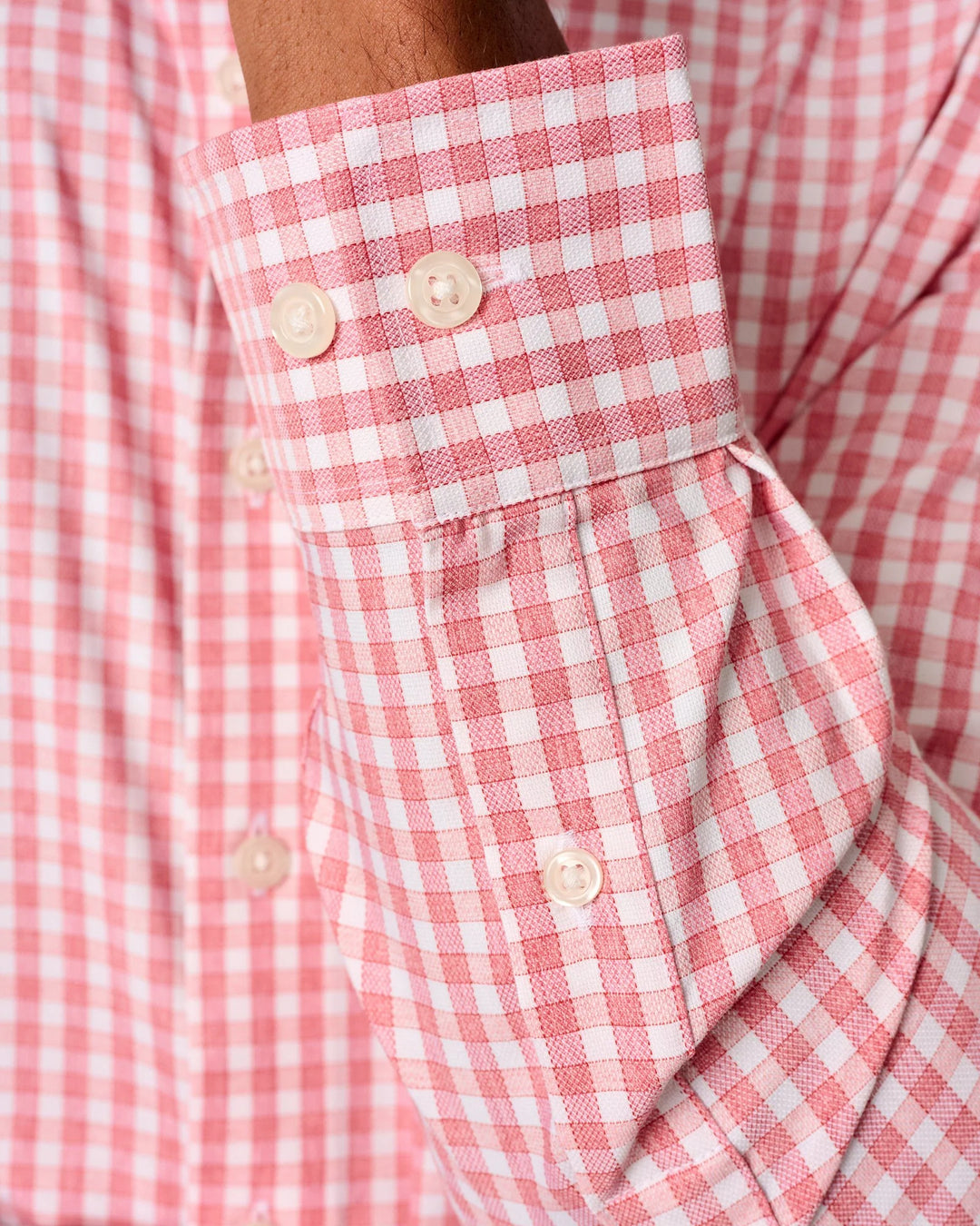 Johnnie-O Performance Button Up Shirt - Westwood: Lobster