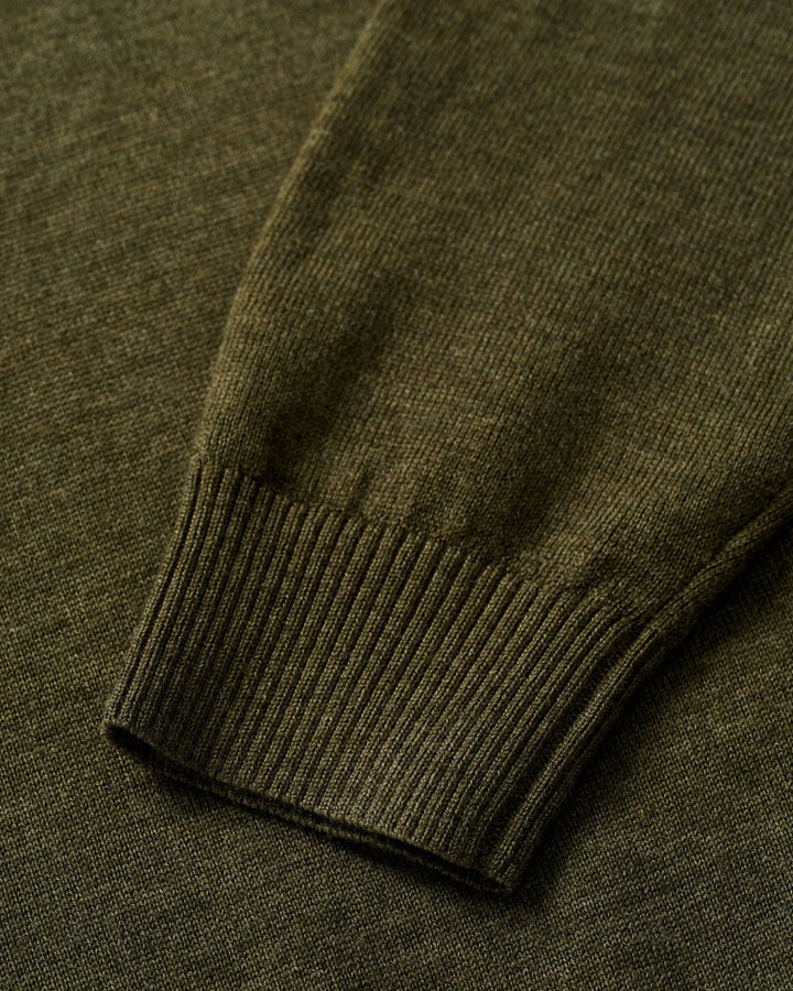 Johnnie-O Raynor Merino 1/4 Zip Sweater: Forged