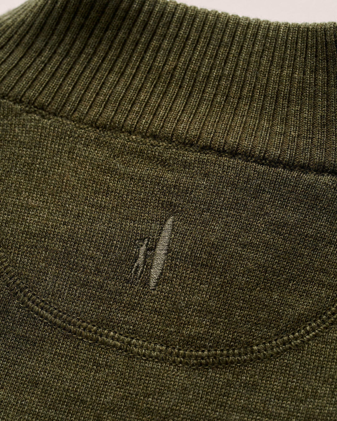 Johnnie-O Raynor Merino 1/4 Zip Sweater: Forged