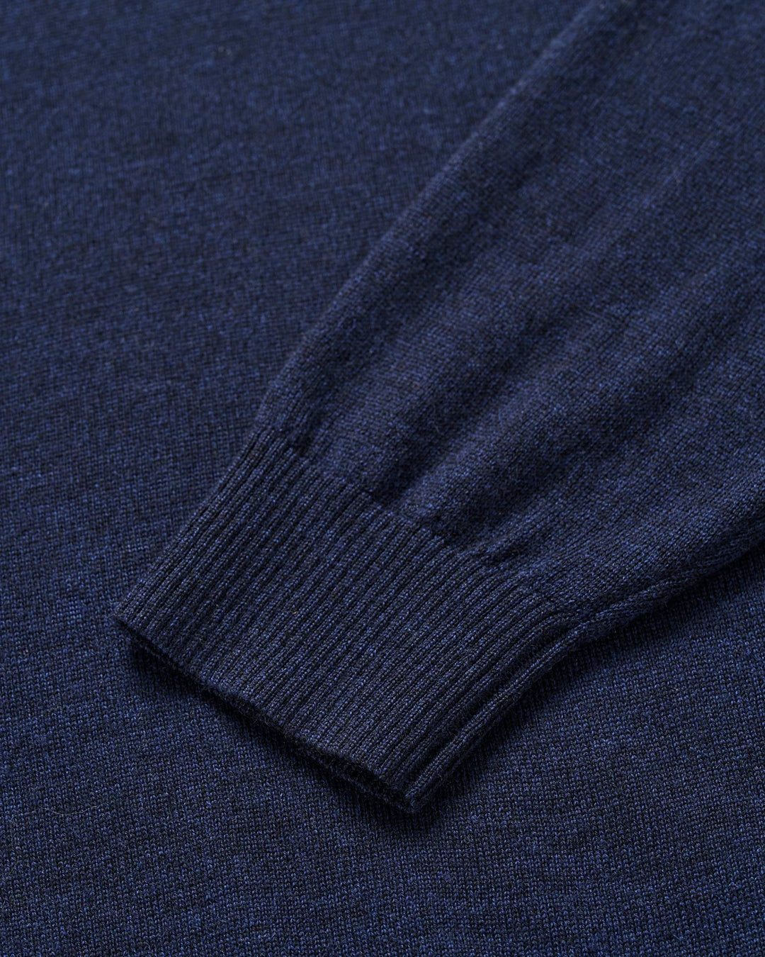 Johnnie-O Raynor Merino 1/4 Zip Sweater: Navy
