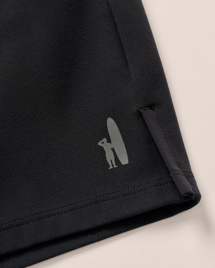 Johnnie-O Rocke Performance Shorts: Black