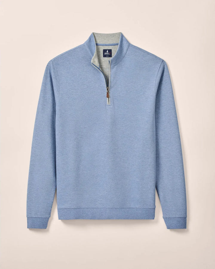 Johnnie-O Sully 1/4 Zip Pullover: Laguna Blue