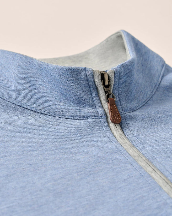 Johnnie-O Sully 1/4 Zip Pullover: Laguna Blue
