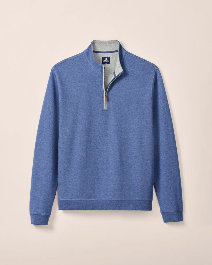 Johnnie-O Sully 1/4 Zip Pullover: Sapphire
