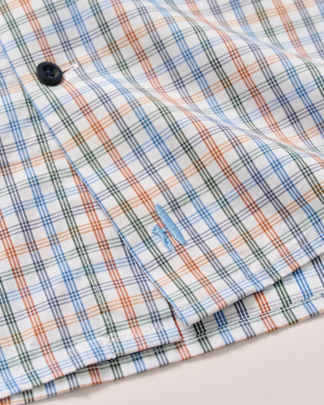 Johnnie-O Vanderwall Performance Button Down Shirt: White