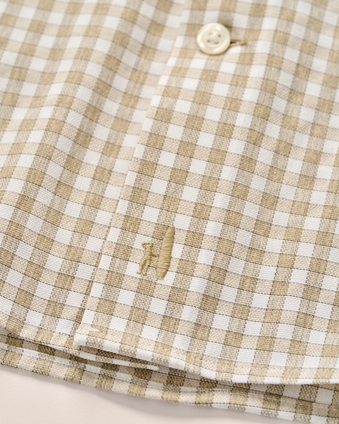 Johnnie-O Performance Button Up Shirt - Westwood: Hazelnut