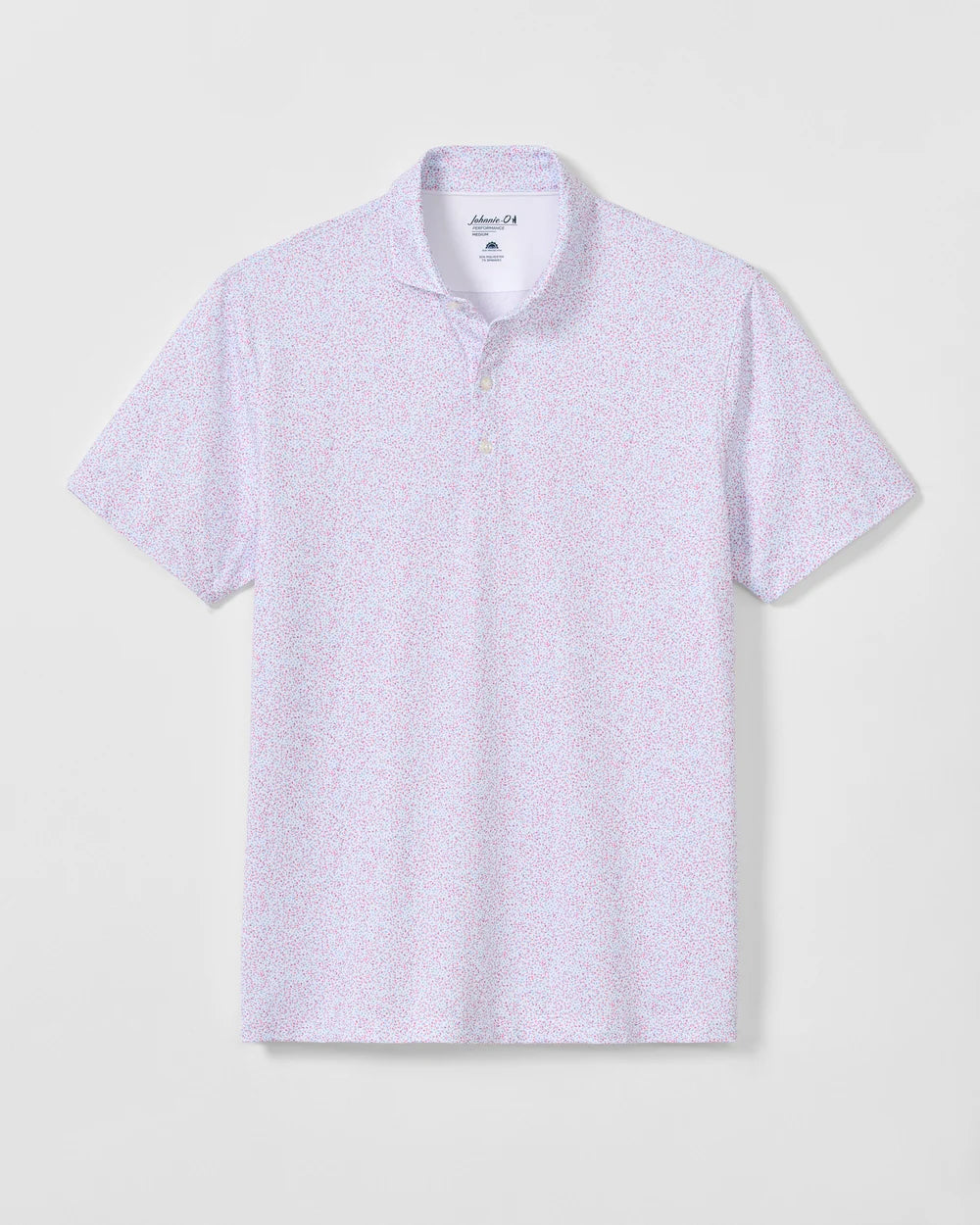 Johnnie-O Performance Jersey Polo: Autumn Neat: Maliblu