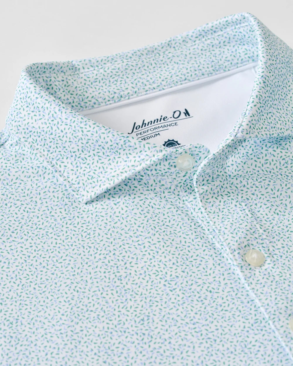Johnnie-O Performance Jersey Polo: Autumn Neat: Sublime
