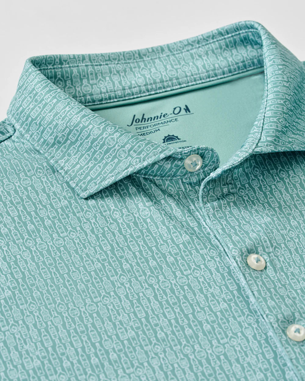 Johnnie-O Performance Jersey Polo - Bars Open: Sublime