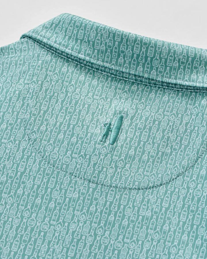 Johnnie-O Performance Jersey Polo - Bars Open: Sublime