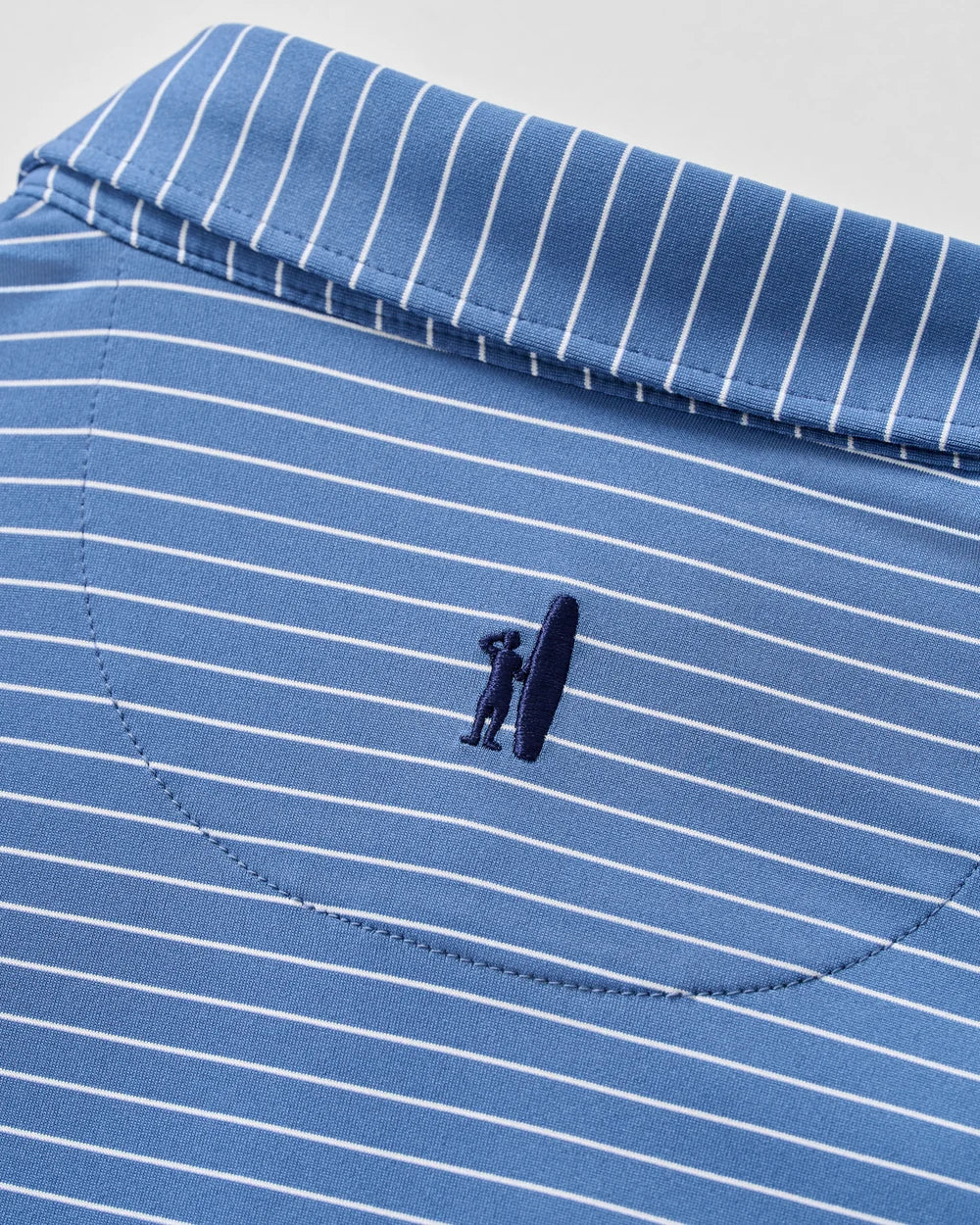 Johnnie-O Performance Jersey Polo: Beau Stripe: Lake