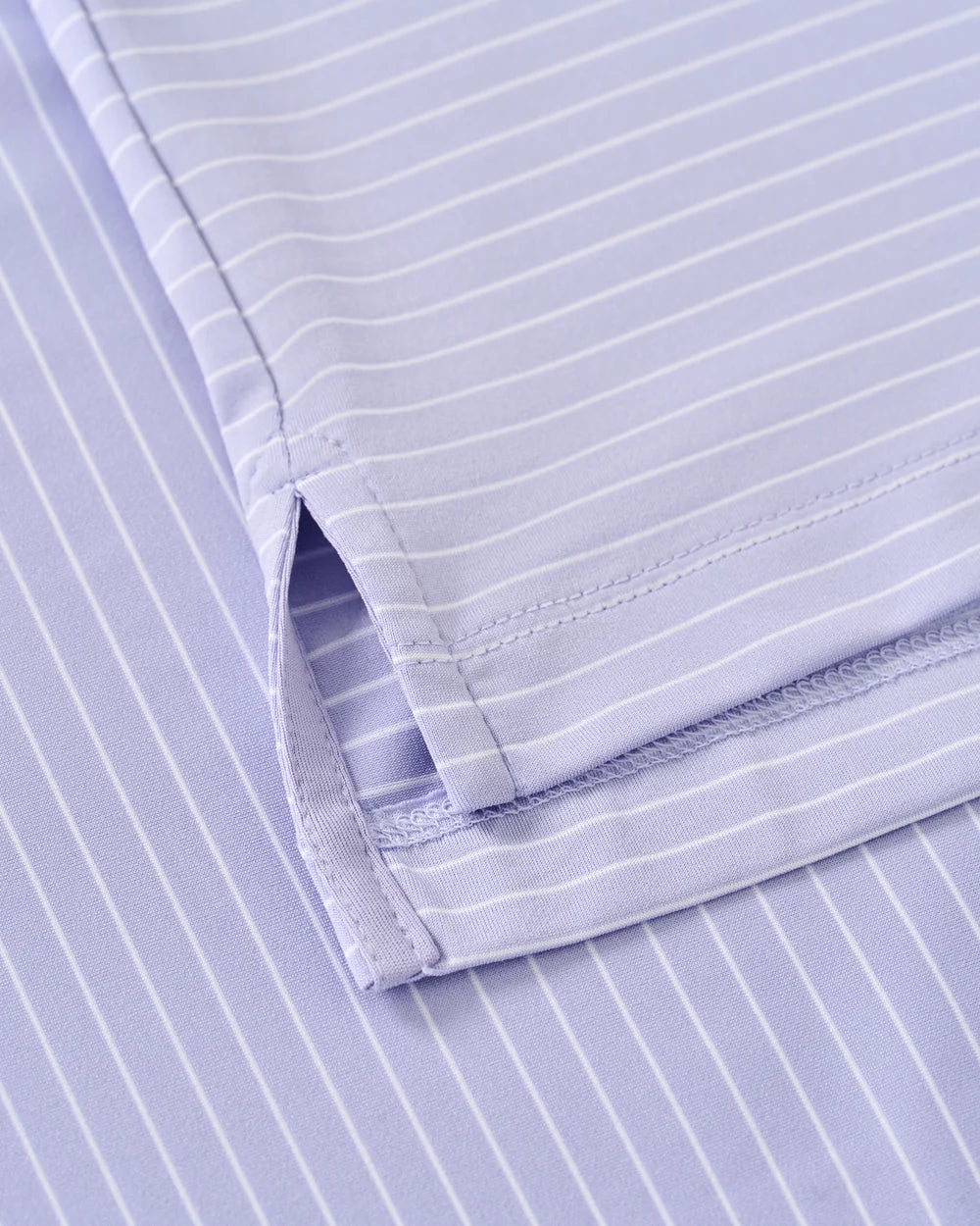 Johnnie-O Performance Jersey Polo: Beau Stripe: Viola