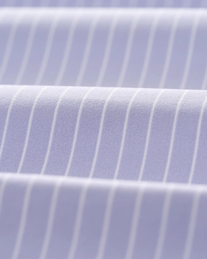 Johnnie-O Performance Jersey Polo: Beau Stripe: Viola