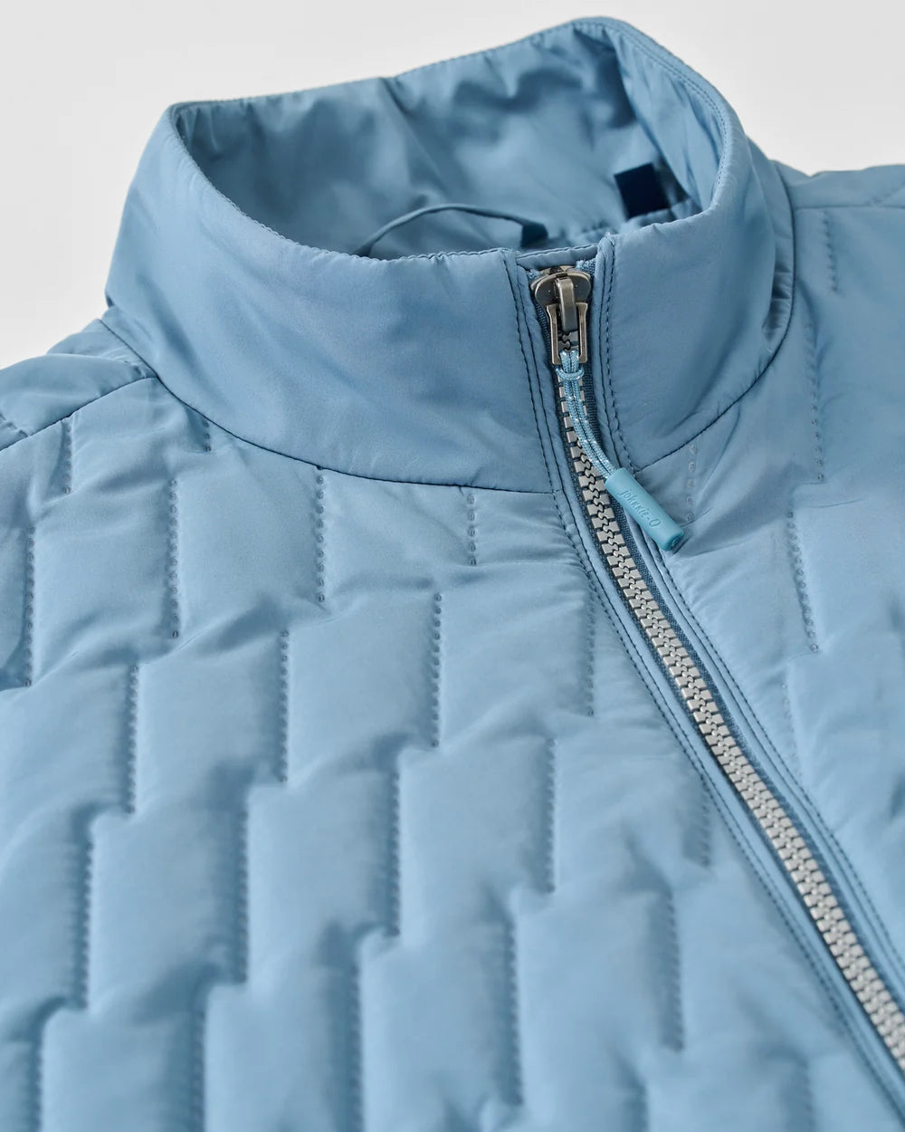 Johnnie-O Belfry Quilted Puffer Vest: Bluestone
