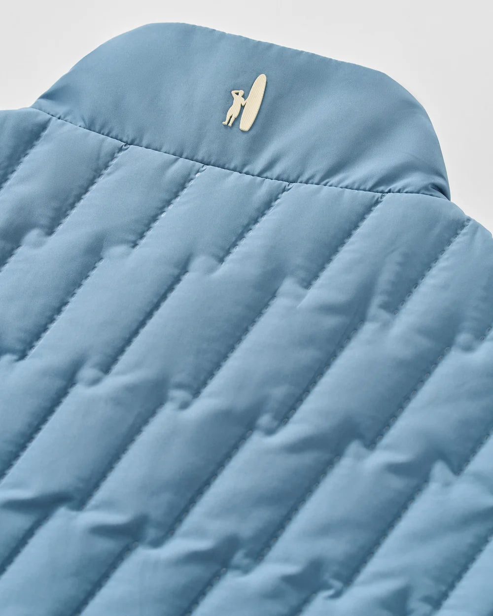 Johnnie-O Belfry Quilted Puffer Vest: Bluestone