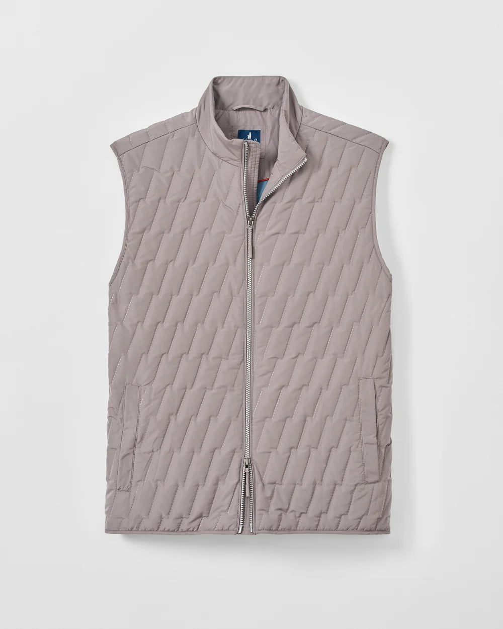 Johnnie-O Belfry Quilted Puffer Vest: Magnesium