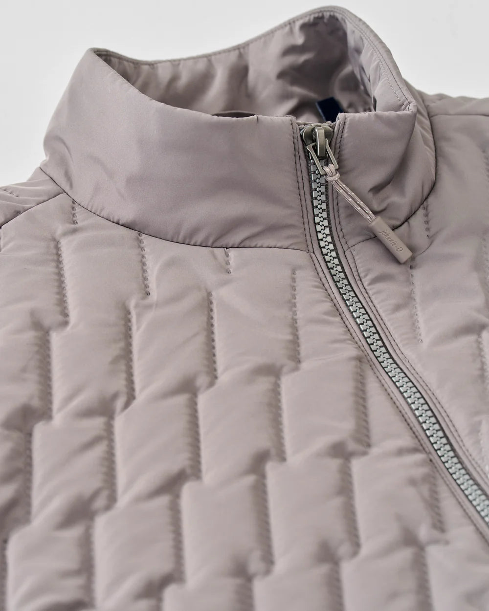 Johnnie-O Belfry Quilted Puffer Vest: Magnesium