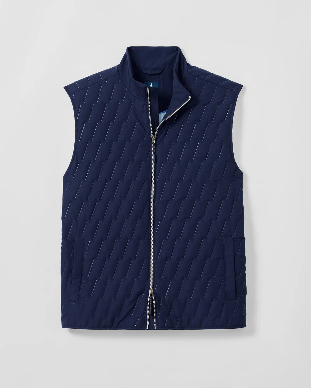Johnnie-O Belfry Quilted Puffer Vest: Navy