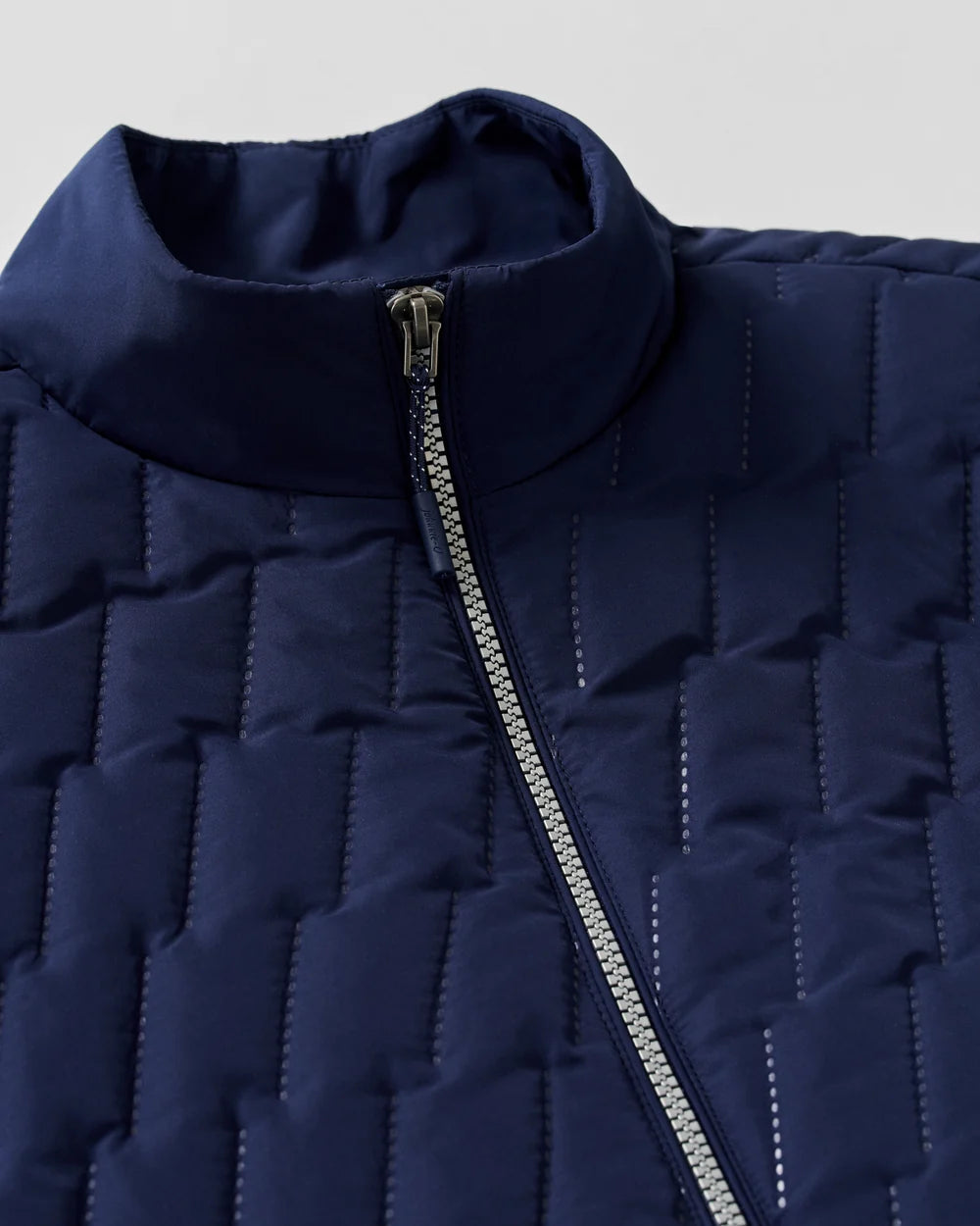Johnnie-O Belfry Quilted Puffer Vest: Navy