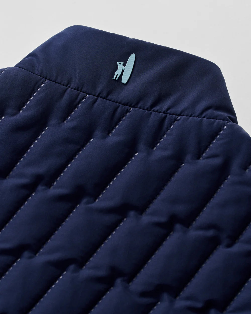 Johnnie-O Belfry Quilted Puffer Vest: Navy