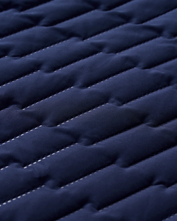 Johnnie-O Belfry Quilted Puffer Vest: Navy